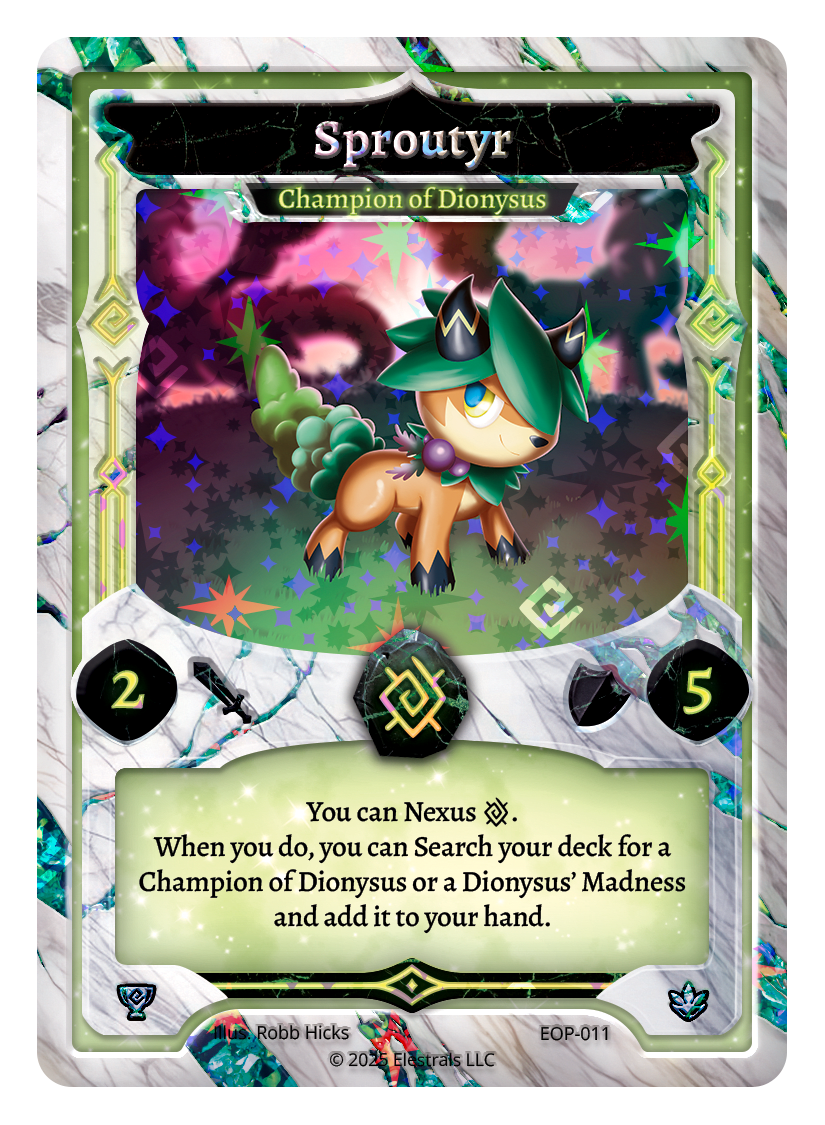 Sproutyr - Champion of Dionysus - EOP-011